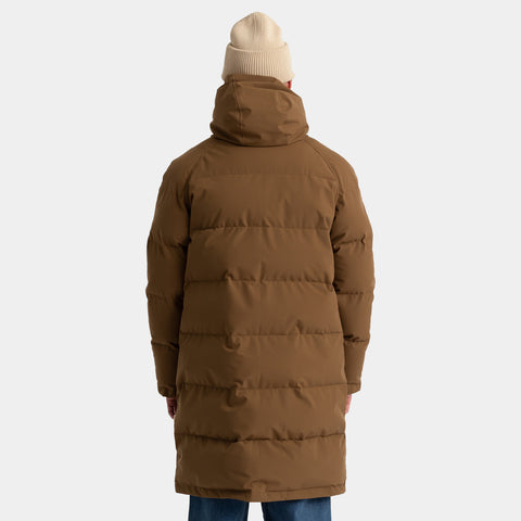 Lange Pufferjacke